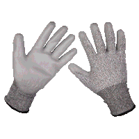 Sealey 9139XL Worksafe Anti-Cut PU Gloves (Cu...