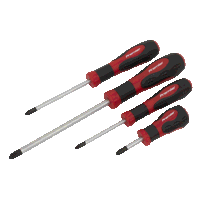 Sealey AK4314 Screwdriver Set 4pc JIS