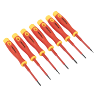 Sealey AK61201 Premier Precision Screwdriver Set 7pc - VDE Approved