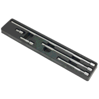 Sealey AK6341 Extension Bar Set 5pc 3/8Sq Drive
