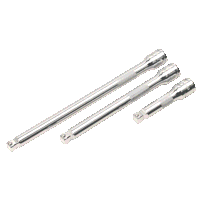 Sealey AK763 Wobble/Rigid Extension Bar Set 3pc 3/8Sq Drive