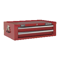 Sealey AP26029T Mid-Box 2 Drawer Tool Chest with Ball-Bearing Slides - Red