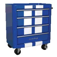 Sealey AP28204BWS Rollcab 4 Drawer Retro Styl...