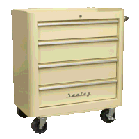 Sealey AP28204 Rollcab 4 Drawer Retro Style