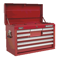 Sealey AP33089 Topchest 8 Drawer with Ball-Be...