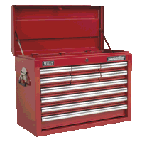 Sealey AP33109 Topchest 10 Drawer with Ball-B...
