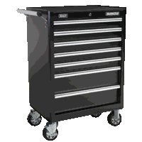 Sealey AP33479B Rollcab 7 Drawer with Ball-Be...