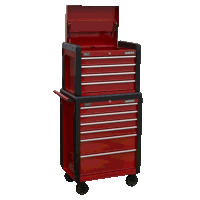Sealey AP3410STACK Topchest 4 Drawer  Rollcab...