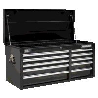 Sealey AP41110B Topchest 10 Drawer with Ball-...