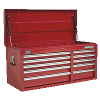 Sealey AP41110 Topchest 10 Drawer with Ball-B...