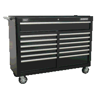 Sealey AP5213TB Rollcab 13 Drawer with Ball-Bearing Slides - Black