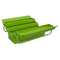 Sealey AP521HV Cantilever Toolbox 4 Tray 530mm Green