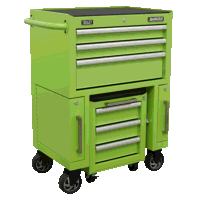 Sealey AP556CSHV Rollcab 3 Drawer  Utility Seat