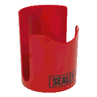 Sealey APCH Magnetic Cup/Can Holder - Red