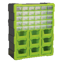 Sealey APDC39HV Cabinet Box 39 Drawer - Green...