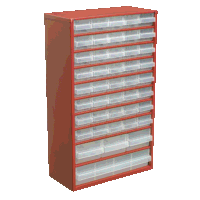 Sealey APDC45 Cabinet Box 44 Drawer