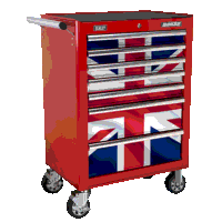 Sealey APTBG05 Toolbox Graphics Pack - Union Jack