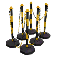 Sealey BYSBKIT Black/Yellow Post  Chain Kit 2...