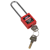 Sealey EV12 Safety Lockout Padlock - Long Sha...