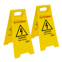 Sealey EV19 EV/Hybrid Floor Warning Signs - P...