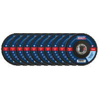 Sealey FD11512010 120Grit Flap Discs Zir...
