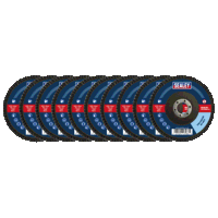Sealey FD115MIX Assorted Grit Flap Discs...