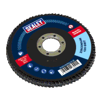 Sealey FD125120 Flap Disc Zirconium 125m...
