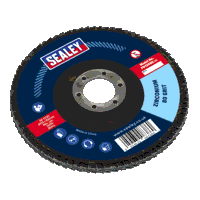 Sealey FD12580 Flap Disc Zirconium 125mm...