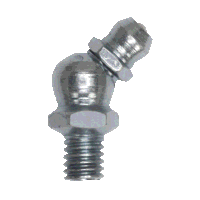 Sealey GNI11 Grease Nipple 45 Degree 1/8inch BSP Gas (Pack of 25)