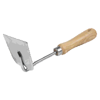 Sealey GTWH019 Premier Mini Hoe with Ash Handle  Stainless Steel Blade
