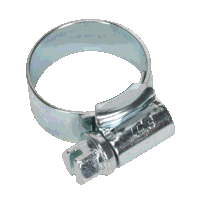 Sealey HCJ00 HI-GRIP Hose Clip Zinc Plated 13-20mm Pack of 30