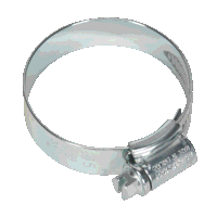 Sealey HCJ245 HI-GRIP Hose Clip Zinc Plated 35-45mm Pack of 20