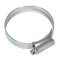 Sealey HCJ2X HI-GRIP Hose Clip Zinc Plated 45-60mm Pack of 20