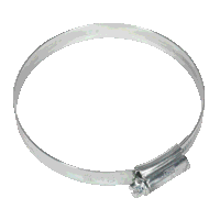 Sealey HCJ4X HI-GRIP Hose Clip Zinc Plated 80-100mm Pack of 10