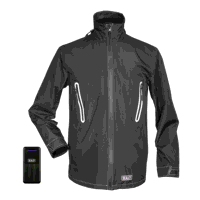 Sealey HJ01KIT 5V Heated Rain Jacket - Small ...