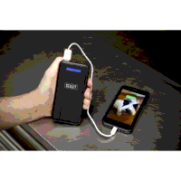 Sealey HJ06KIT 5V Heated Rain Jacket - Medium with Power Bank 20Ah