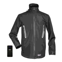 Sealey HJ07KIT 5V Heated Rain Jacket - Large ...