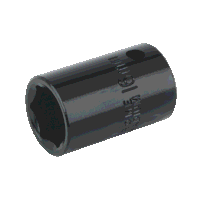 Sealey IS1216 Impact Socket 16mm 1/2in Sq Dri...