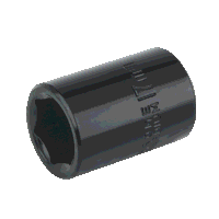 Sealey IS1217 Impact Socket 17mm 1/2in Sq Drive