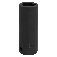 Sealey IS1221D Impact Socket 21mm Deep 1/2in Sq Drive