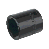 Sealey IS1224 Impact Socket 24mm 1/2in Sq Dri...