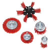 Sealey NFBS05 Nylon Filament 5pc Brush Set