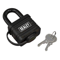 Sealey PL302W Steel Body Weatherproof Padlock...