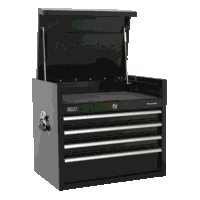 Sealey PTB66004 Topchest 4 Drawer 660mm Heavy...