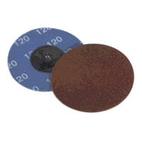 Sealey PTCQC75120 Quick-Change Sanding Disc 75mm 120Grit (Pack of 10)