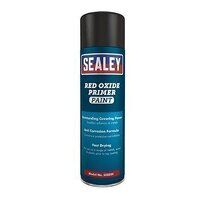 SCS026 Sealey 500ml Black Matt Primer Paint (Pack of 6)