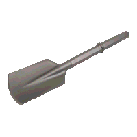 Sealey Q1CS Clay Spade 140 x 570mm - 1-1/4Hex