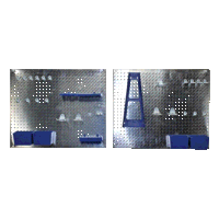 Sealey S01102 Wall Storage Pegboard Set 34pc