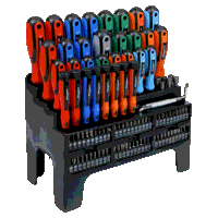 Sealey S01248 Screwdriver, Bit  Nut Driver Se...