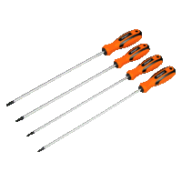 Sealey S01289 TRX-Star Long Screwdriver Set 4...